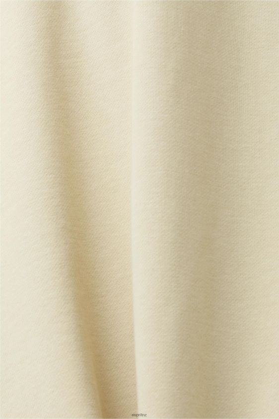 Men Esprit Beige Hoodie with logo chest print Sweatshirts & Hoodies XF4444639 - Image 4