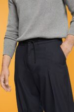 Men Esprit Black Balloon fit trousers Trousers & Pants XF4444837 - Image 3