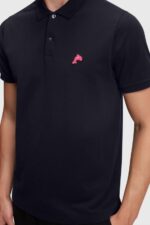 Men Esprit Black Dolphin Tennis Club Classic Polo Polos XF4444891 - Image 2