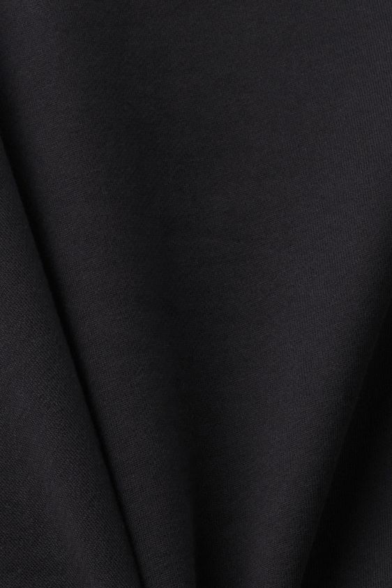Men Esprit Black Hoodie with logo chest print Sweatshirts & Hoodies XF4444638 - Image 4