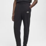 Men Esprit Black Joggers with logo print Joggers XF4444663