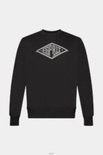 Men Esprit Black Logo print sweatshirt Sweatshirts & Hoodies XF4444653 - Image 5