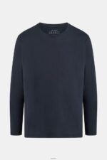 Men Esprit Black Regular solid jersey t-shirt T-Shirts XF4444858 - Image 4