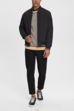 Men Esprit Black Slim fit shirt Shirts XF4444913 - Image 2