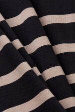 Men Esprit Black Striped jersey t-shirt, 100% cotton T-Shirts XF4444590 - Image 3