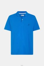 Men Esprit Blue Dolphin Tennis Club Classic Polo Polos XF4444895 - Image 4