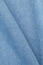 Men Esprit Blue Light Wash Cotton denim shirt Shirts XF4444732 - Image 4