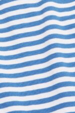 Men Esprit Blue Striped knitted t-shirt T-Shirts XF4444899 - Image 4