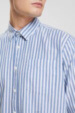 Men Esprit Blue Striped shirt Shirts XF4444873 - Image 3