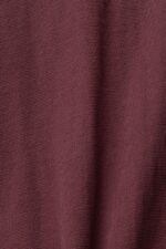 Men Esprit Bordeaux Red Waffle pique long sleeve top Long Sleeve XF4444825 - Image 4