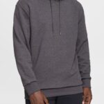 Men Esprit Dark Grey Sweatshirt hoodie Sweatshirts & Hoodies XF4444887