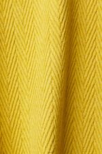 Men Esprit Dusty Yellow Jumper with herringbone pattern Sweaters XF4444830 - Image 4