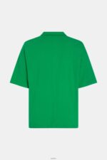 Men Esprit Green Dolphin Tennis Club Relaxed Polo Polos XF4444875 - Image 5