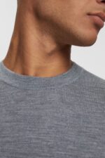 Men Esprit Grey Knitted wool sweater Sweaters XF4444907 - Image 3