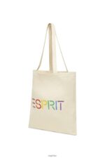 Men Esprit Ice Logo Canvas Tote Bag Accessories XF444441 - Image 2