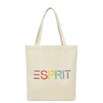 Men Esprit Ice Logo Canvas Tote Bag Accessories XF444441