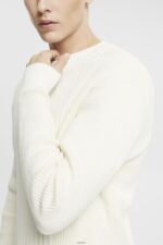 Men Esprit Ice Rib knit jumper Sweaters XF4444763 - Image 3