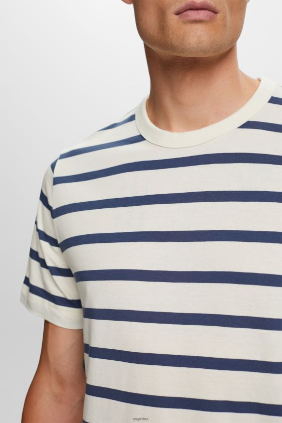 Men Esprit Ice Striped jersey t-shirt, 100% cotton T-Shirts XF4444591 - Image 3