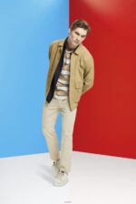 Men Esprit Ice Striped sustainable cotton T-shirt T-Shirts XF4444707 - Image 2