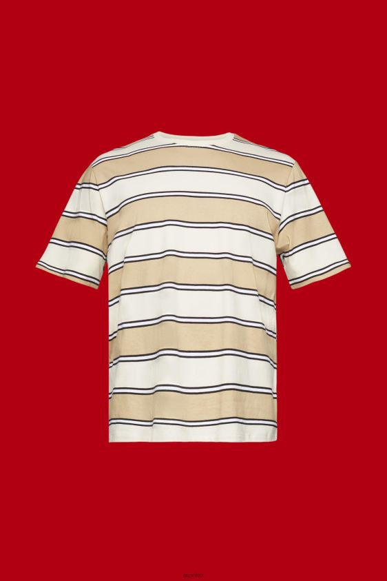 Men Esprit Ice Striped sustainable cotton T-shirt T-Shirts XF4444707 - Image 5