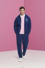 Men Esprit Ink Full-length zip hoodie Sweatshirts & Hoodies XF4444637 - Image 2