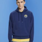 Men Esprit Ink Sweatshirt with logo print Sweatshirts & Hoodies XF4444650