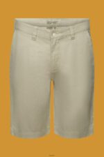 Men Esprit Light Green Chino-style shorts Shorts XF4444673 - Image 5