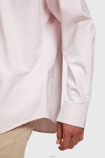 Men Esprit Light Pink Relaxed fit all-over print oxford shirt Shirts XF4444796 - Image 5