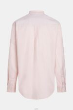 Men Esprit Light Pink Relaxed fit all-over print oxford shirt Shirts XF4444796 - Image 7