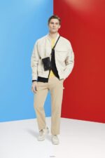 Men Esprit Light Taupe Bomber jacket Jackets XF4444677 - Image 2