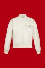 Men Esprit Light Taupe Bomber jacket Jackets XF4444677 - Image 5