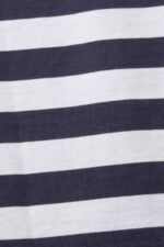 Men Esprit Navy Striped crewneck T-shirt T-Shirts XF4444721 - Image 4