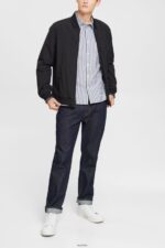 Men Esprit Navy Striped shirt Shirts XF4444872 - Image 2