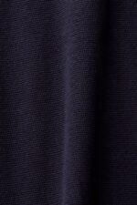 Men Esprit Navy Waffle pique long sleeve top Long Sleeve XF4444824 - Image 4
