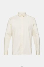 Men Esprit Off White Slim fit shirt Shirts XF4444784 - Image 5
