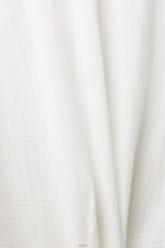Men Esprit Off White Sustainable cotton muslin shirt Shirts XF4444755 - Image 4