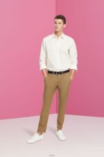 Men Esprit Off White Sustainable cotton shirt Shirts XF4444831 - Image 2