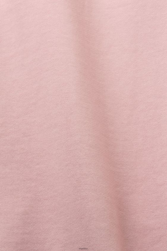 Men Esprit Old Pink Logo sweatshirt, 100% organic cotton Sweatshirts & Hoodies XF4444582 - Image 4