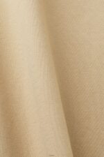 Men Esprit Pale Khaki Cotton Mesh Polo Shirt Polos XF4444568 - Image 4