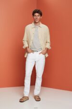 Men Esprit Sand Shirts Woven Shirts XF4444622 - Image 2