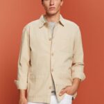 Men Esprit Sand Shirts Woven Shirts XF4444622