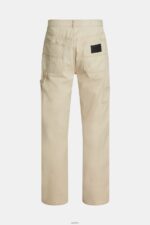 Men Esprit Sand Straight fit carpenter chinos Trousers & Pants XF4444782 - Image 5