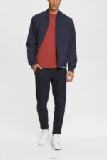 Men Esprit Terracotta Knitted wool sweater Sweaters XF4444906 - Image 2