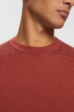 Men Esprit Terracotta Knitted wool sweater Sweaters XF4444906 - Image 3