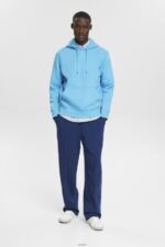 Men Esprit Turquoise Hooded sweatshirt made of recycled material Sweatshirts & Hoodies XF4444682 - Image 2