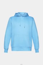 Men Esprit Turquoise Hooded sweatshirt made of recycled material Sweatshirts & Hoodies XF4444682 - Image 5