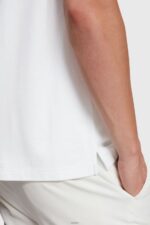 Men Esprit White Dolphin Tennis Club Classic Polo Polos XF4444893 - Image 3