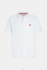 Men Esprit White Dolphin Tennis Club Classic Polo Polos XF4444893 - Image 4