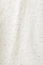 Men Esprit White Flecked jersey t-shirt T-Shirts XF4444779 - Image 4
