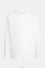 Men Esprit White Regular solid jersey t-shirt T-Shirts XF4444859 - Image 4
